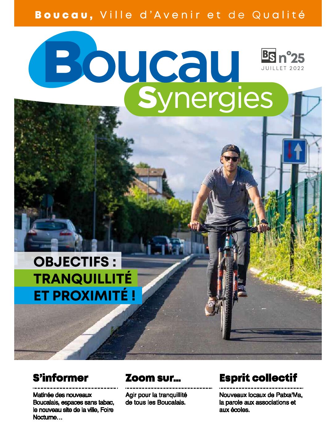 reproduction miniature Boucau Synergies N°25 Juillet-Septembre 2022