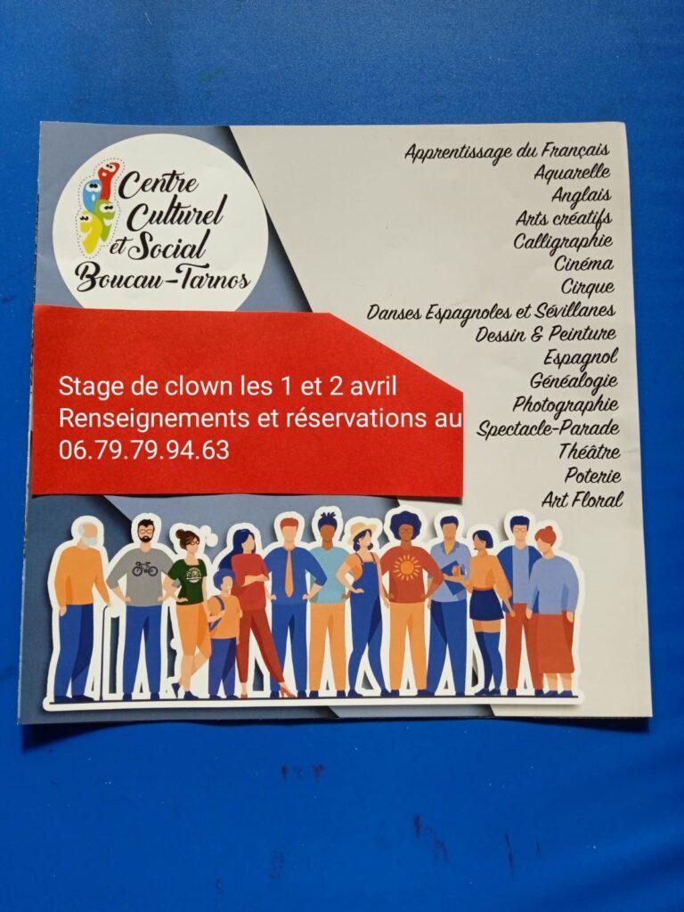 CCSBT : STAGE DE CLOWN ADULTEs