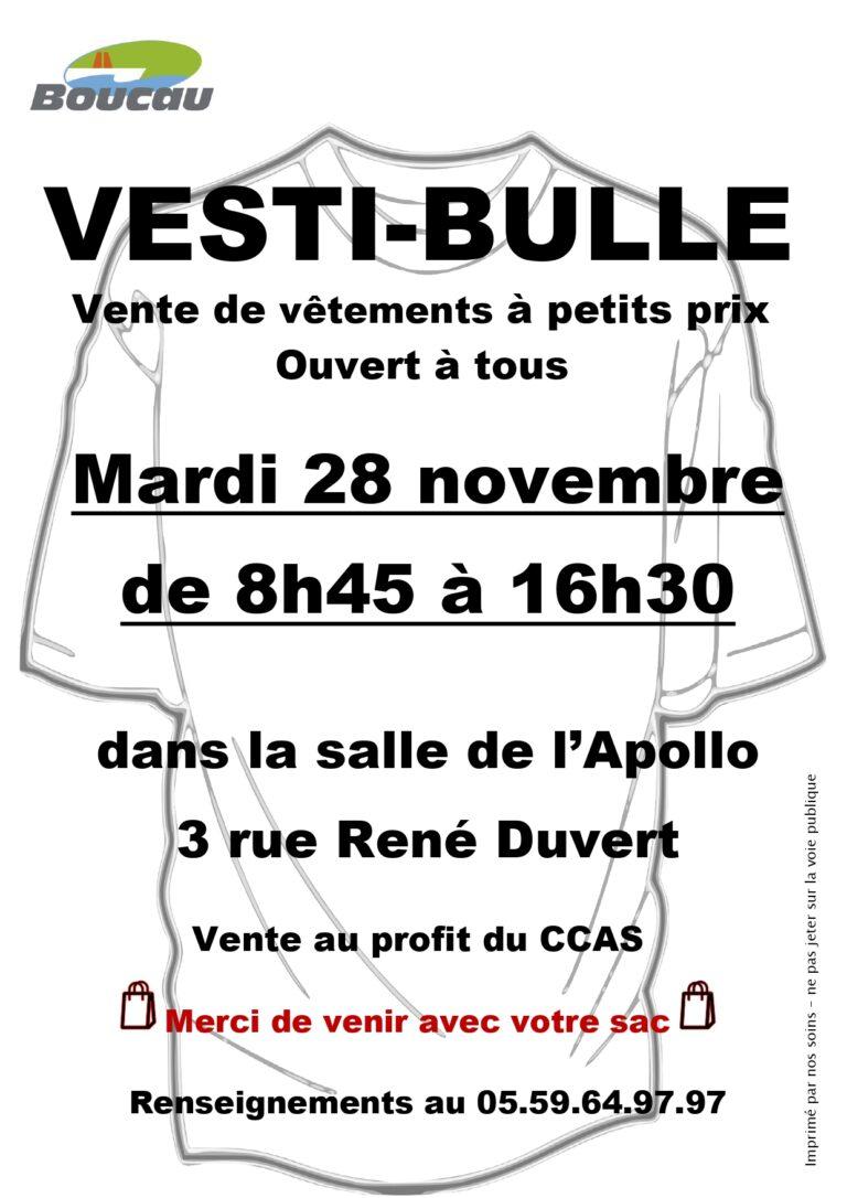 VENTE VESTI’BULLE –