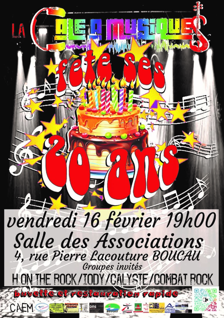 LA CALE A MUSIQUES FÊTE SES 20 ANS