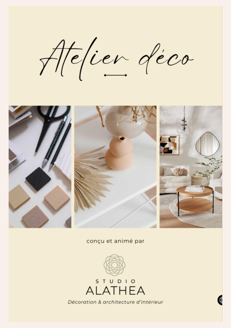 BIBILOTHEQUE: ATELIER DÉCORATION