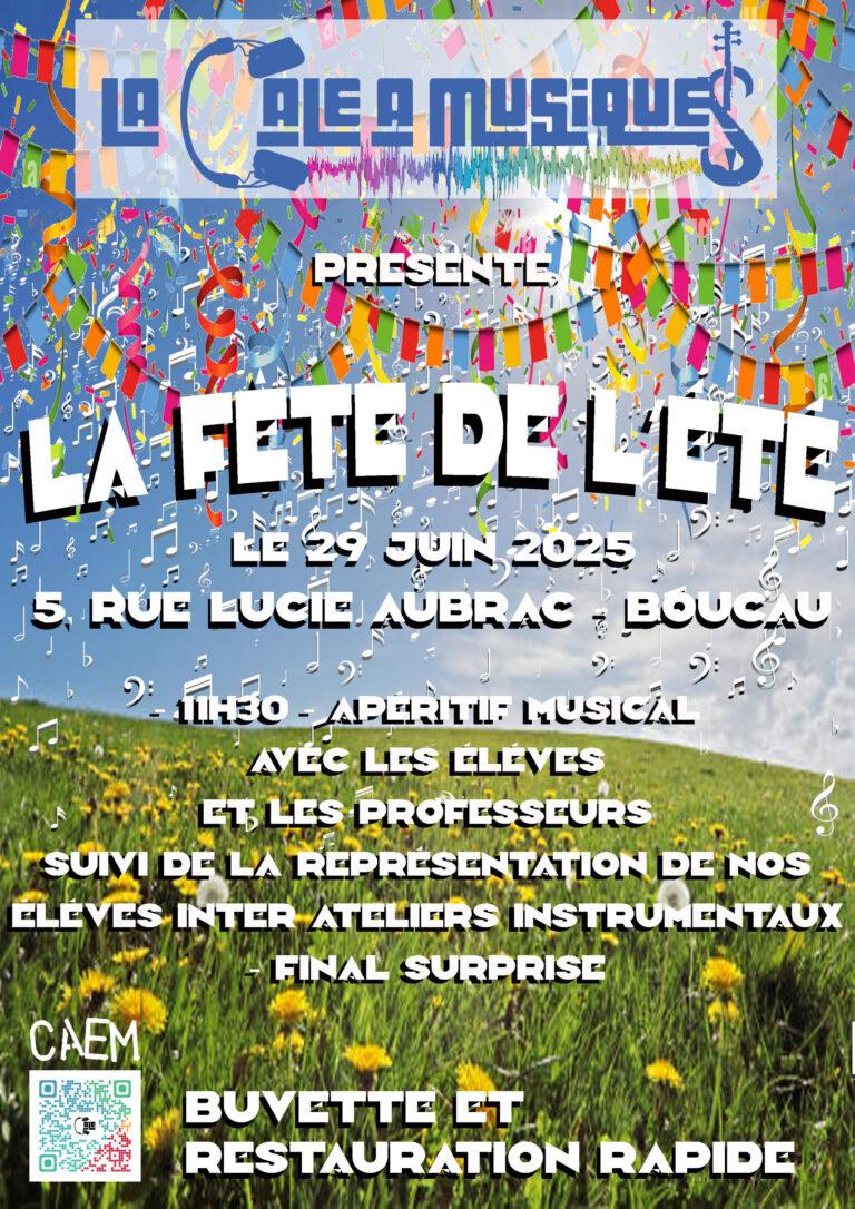 FÊTE DU CAEM « LA CALE A MUSIQUES »