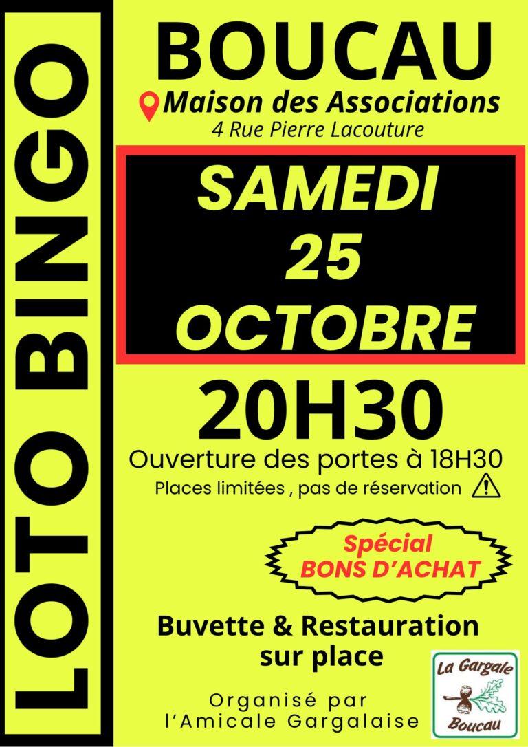 LOTO DE L’AMICALE GARGALAISE