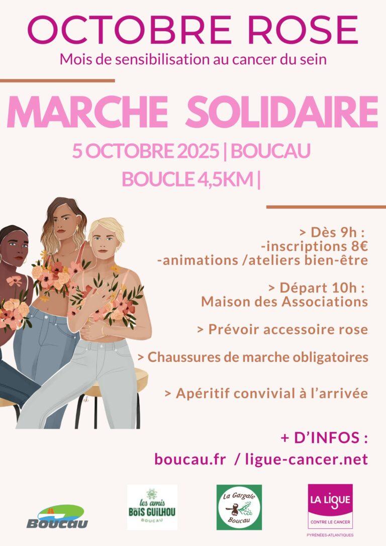 Une marche solidaire pour Octobre Rose