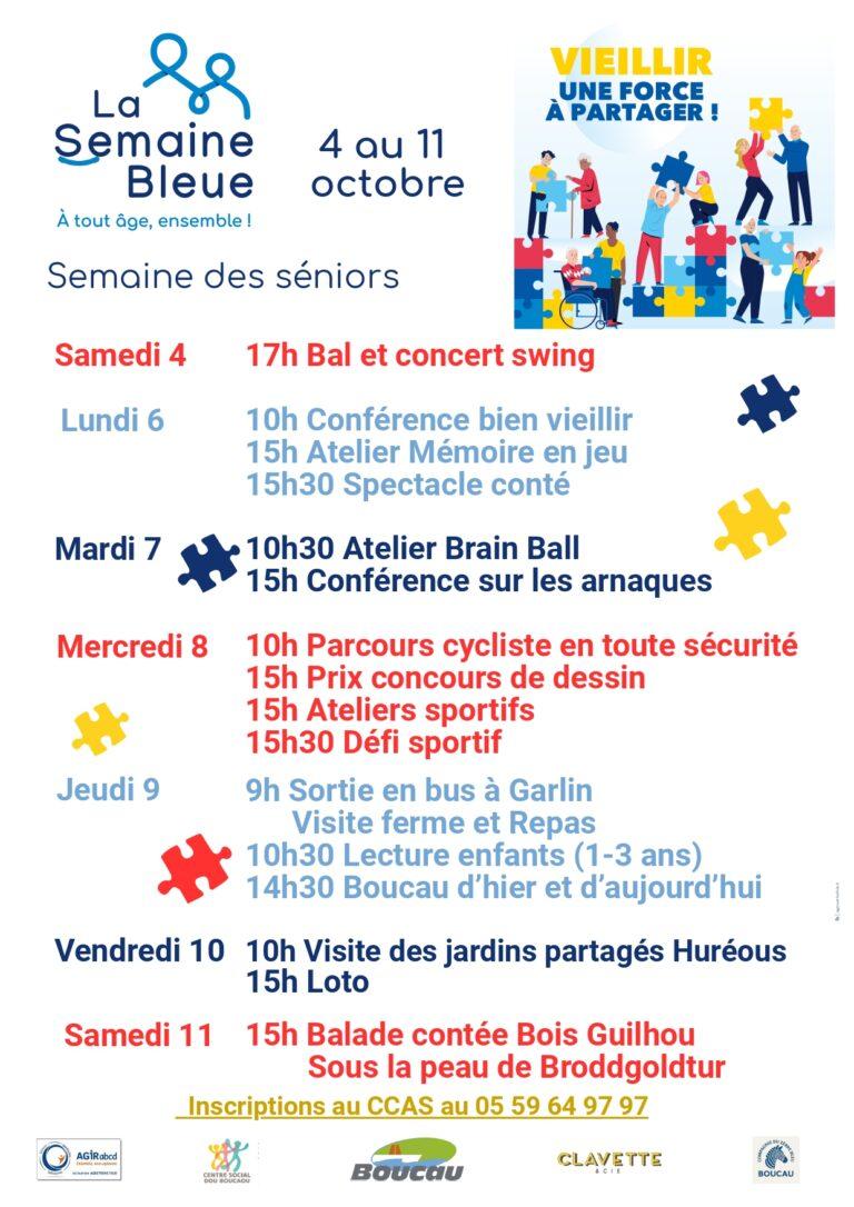 La Semaine Bleue à Boucau