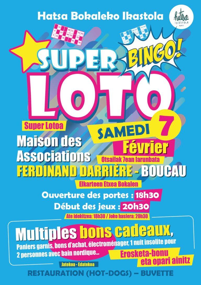 Super Loto organisé par l&rsquo;Ikastola