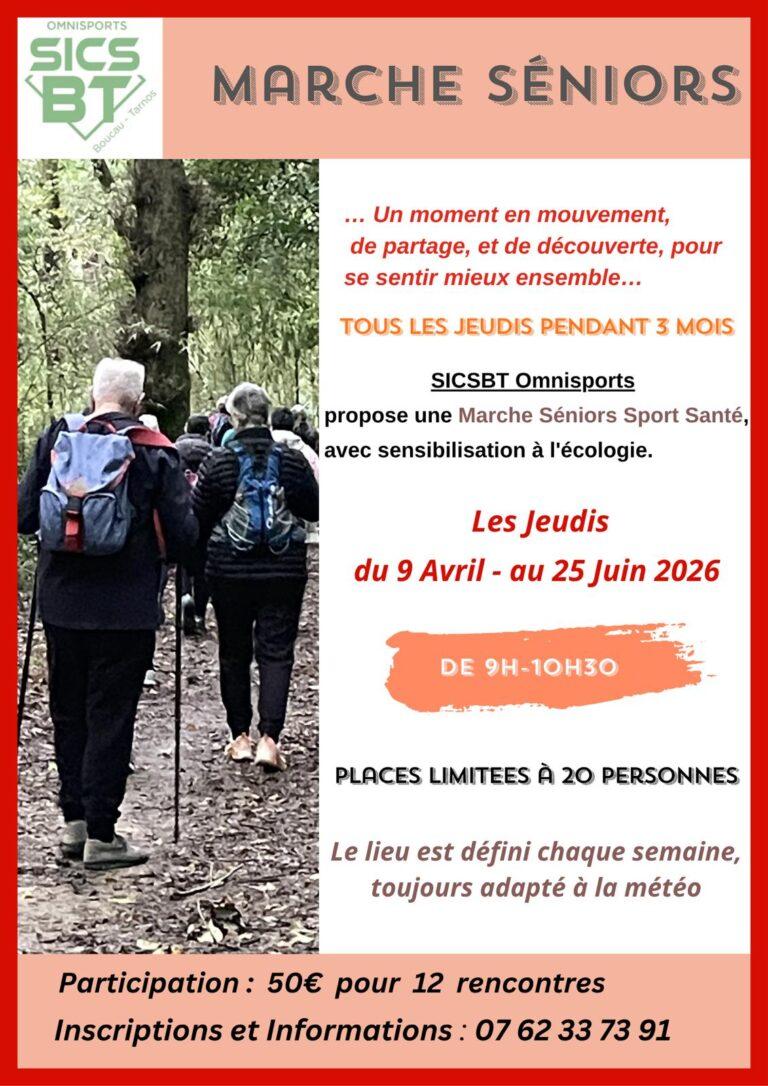 Marches Séniors par la SICS BT