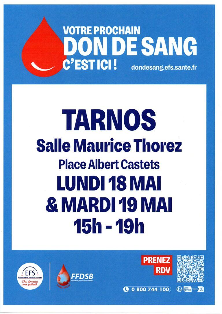 Collecte de sang