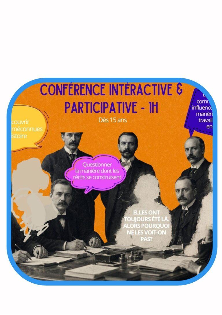 Bibliothèque : Conférence interactive et participative