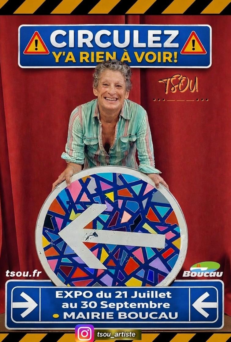 Exposition Mairie : « Circulez y&rsquo;a rien à voir », par Tsou