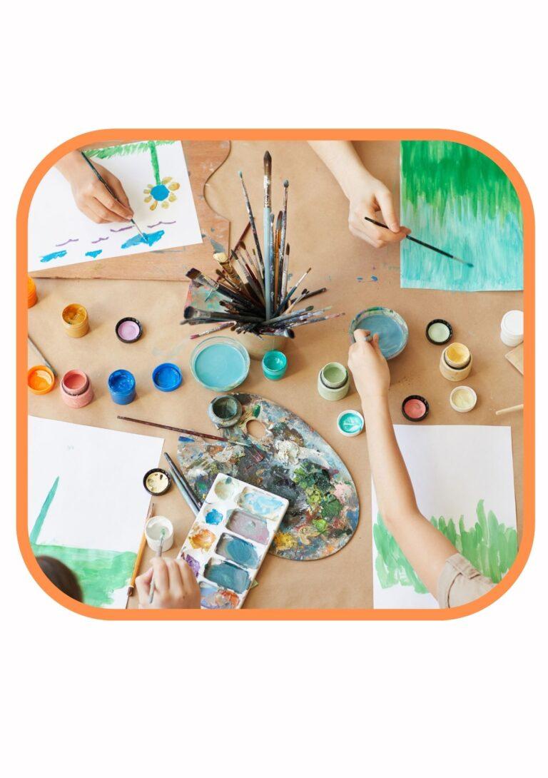 Bibliothèque : atelier de peinture intuitive
