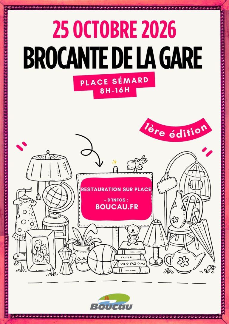 Brocante de la Gare : 1ère édition