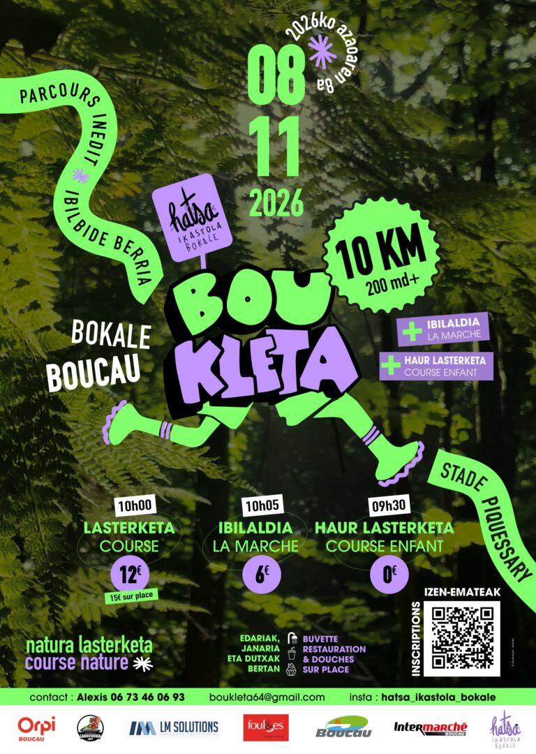 Boukleta : Course nature proposée l&rsquo;Ikastola